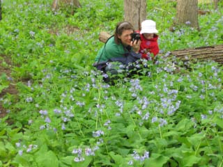Peggy Kane took this picture of me and my assistant.