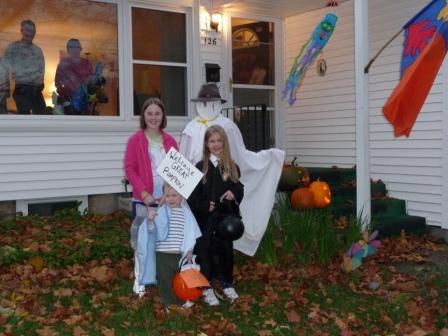 All set for Halloweening to begin!