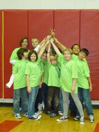 YEAH TEAM!!! - Trophy for top research!