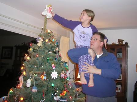 Can't forget the angel!