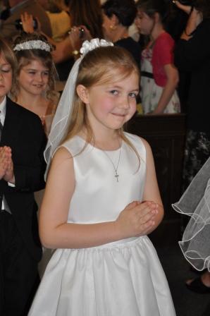 Laura's favorite shot...during the procession