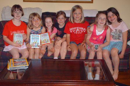 A book club for the girls and their moms