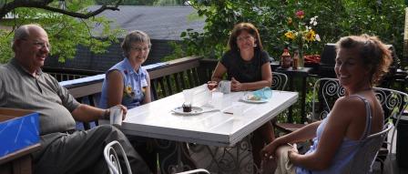 Jim and Kathie Woodard were also married on July 2, 1960!!! (Seen here with Gail and Karla)
