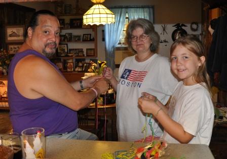 Boondoggle! Frankie remembers without instructions.