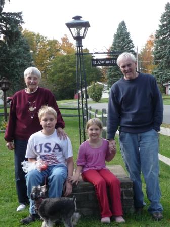 A visit to Grammy & Grumpy's