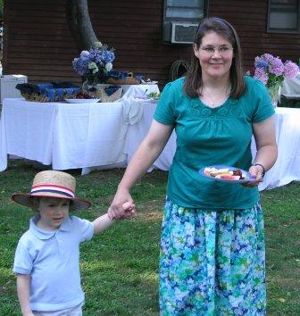 Thomas with Mommy