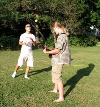 Backyard entertainment