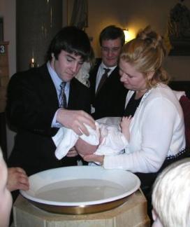 Cousin Rob, Thomas, and Cioci Chris
