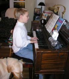 Piano practice