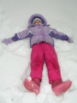 Can't forget the snow angels!