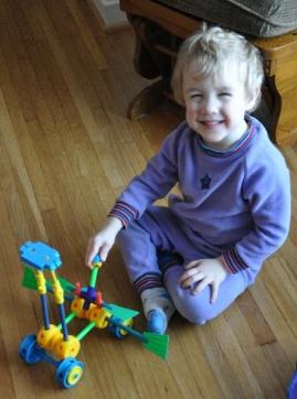 Thomas and his vehicle creation