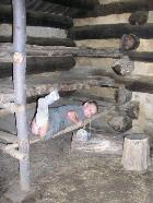 Jeffery tests a cot