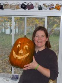 Thomas's pumpkin finished