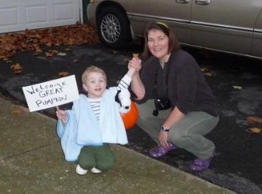 Linus looking for a sincere pumpkin patch