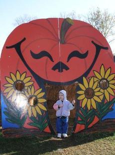 Thomas at the Pickin' Patch