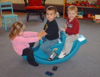 Thomas with his Together Time friends