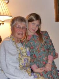 Grammy and Bethan 