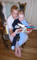 Reading about planes before Thomas's flight