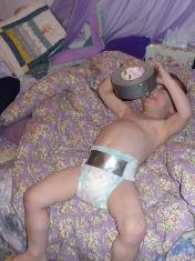 Thomas discovers DUCT TAPE!