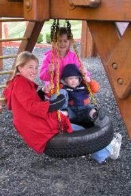 Fun at the neighborhood park