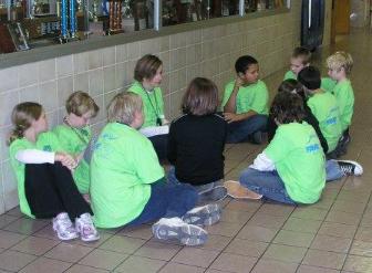 TEAM pow-wow before technical