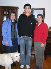Holly and Matthew come for a visit.