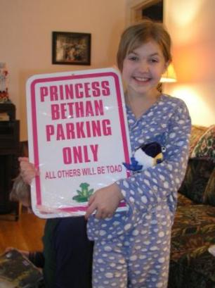 A sign from Santa!