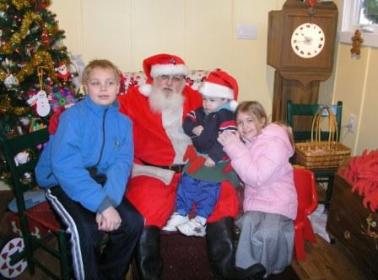 A visit with Santa