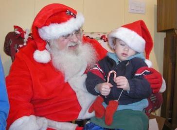 Thomas tells Santa about Tinker Toys