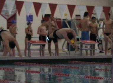Dad dives into competition!
