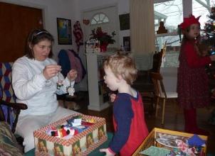 Choosing ornaments to hang