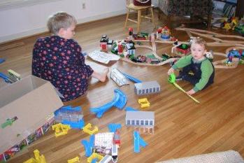 Measuring for a new train lay-out
