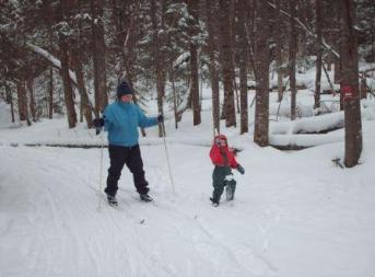 Laura keeping pace with Thomas