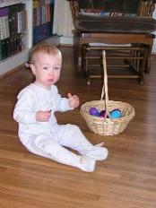 Checking out the goodies