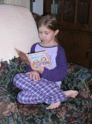 Bethan reads