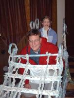 Checking out the Narnia sled
