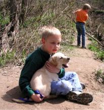 Short break during our hike