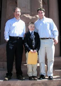 Uncle Bob, Jeffery, Cousin Rob
