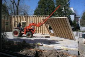The north wall is next