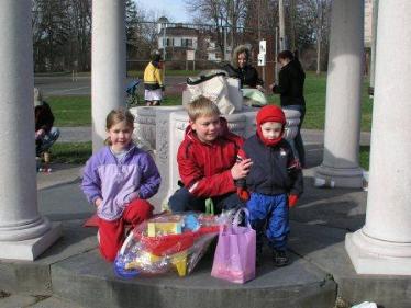 After the Knights of Columbus Easter Egg Hunt
