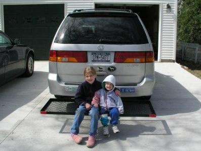 A new hitchpacker for our camping equipment (the canoe will go on top)