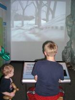 Computer time at the museum!