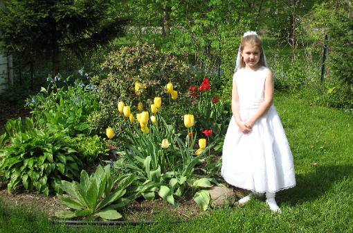 The dress that Grammy bought for Bethan