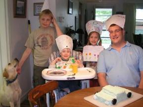 Celebrating Father's Day with a CAR CAKE!