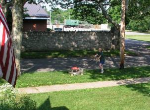 Jeffery mows the law