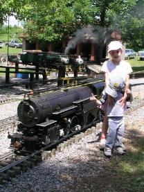 Enjoying the Live Steamers' Open House