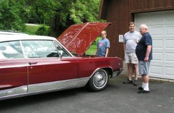 Ron's new barn toy