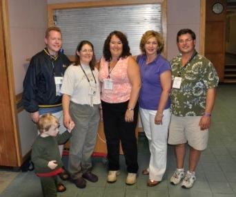 Opie, LB, Katie, Julia, Jed