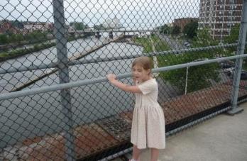 crossing the river