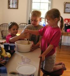 Blueberry pancake mixers